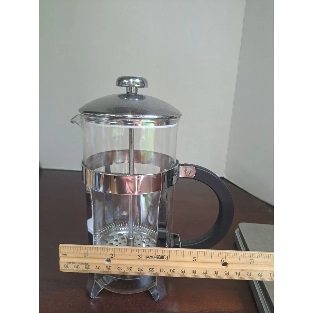 BruUsa FP914 French Press Coffee Maker 8cup